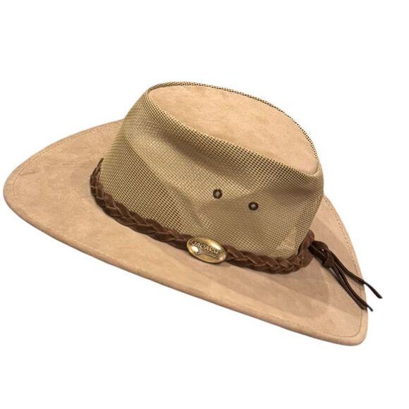 Jacaru 1019 Summer Breeze Hat Size Large Sand - Picture 2 of 6